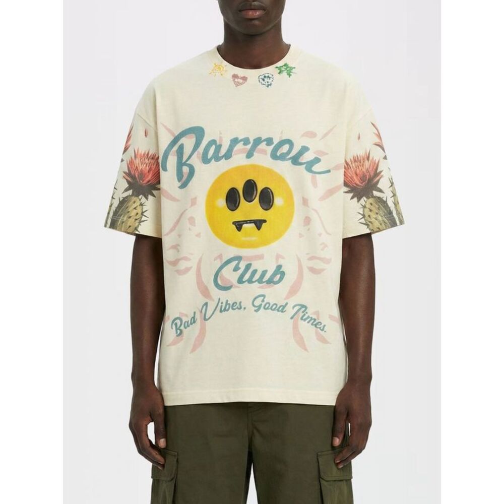 Barrow Men Printed Cotton T-Shirt Barrow